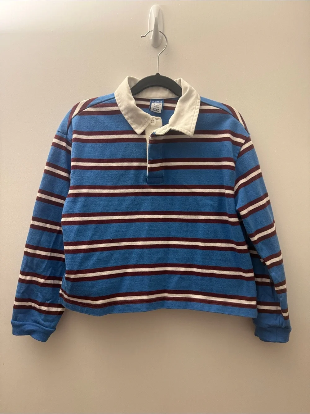 Old Navy 90’s Reissue Crop Polo